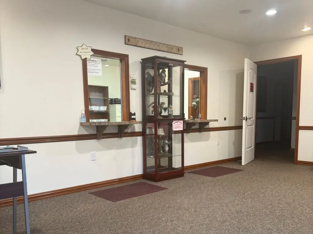 Interior of Northumberland Hearing Center office