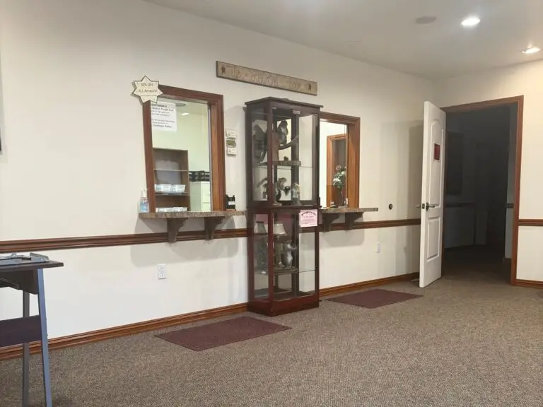 Interior of Northumberland Hearing Center office
