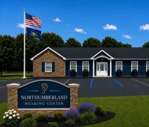Exterior of Northumberland Hearing Center office in Northumberland, Pennsylvania